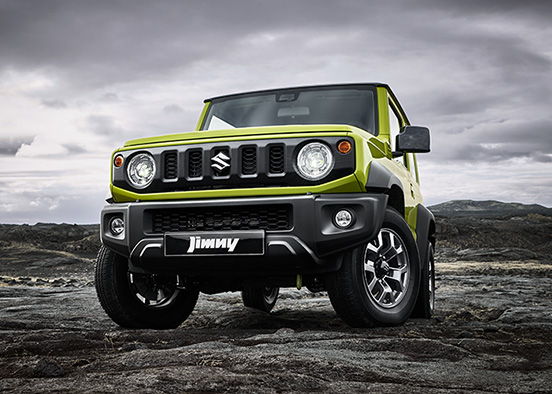 Suzuki Jimny front bumper view